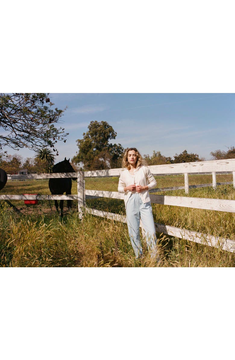 VIR VITA Greta Cardigan, Alternate, color, Bone