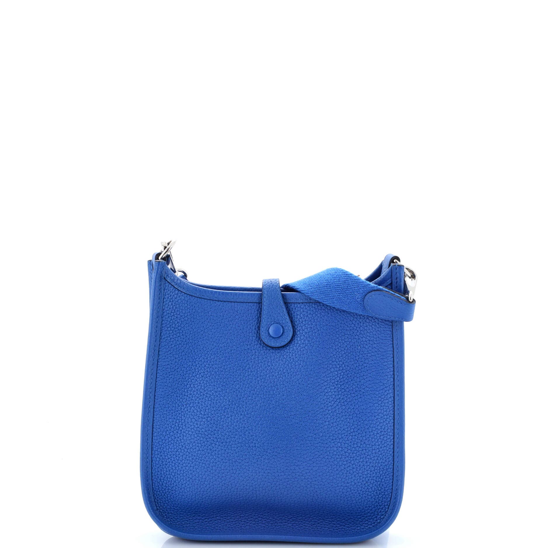 Pre-Owned Hermes Evelyne Bag Gen III Maurice TPM, Alternate, color, Bleu Zellige