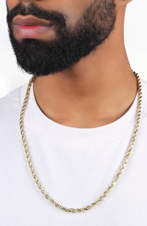 Best Silver Sterling Silver Rope Chain Necklace In Silver