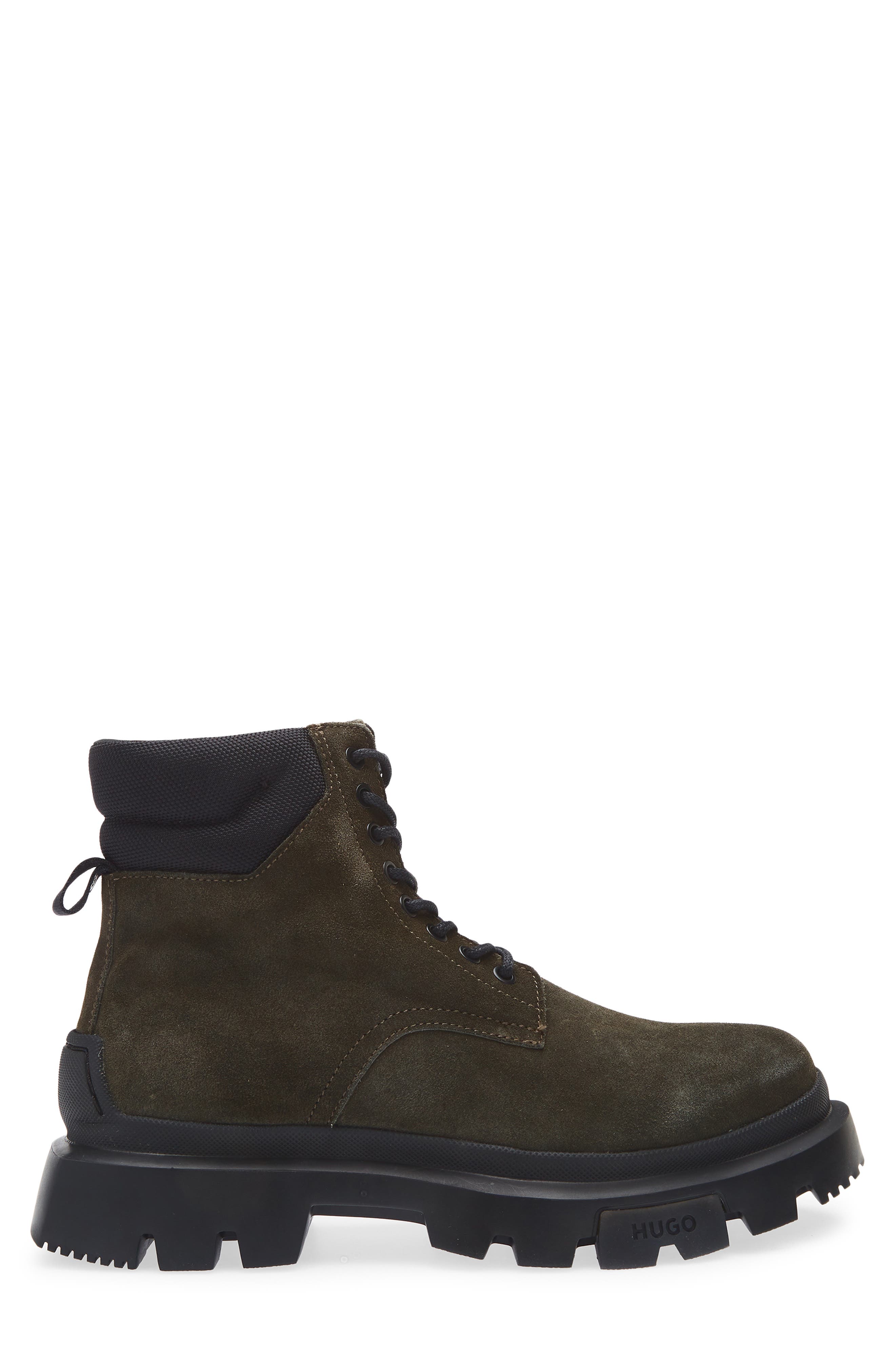 BOSS Fabyan Boot, Alternate, color, Dark Green