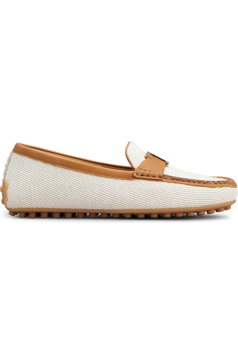 Tod's City Gommino Driving Shoe, Alternate, color, Bianco Calce/ Kenia