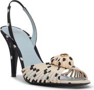 Valentino Coeur Royal Polka Dot Sandal