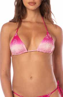 Maaji Balmy Reversible Triangle Bikini Top
