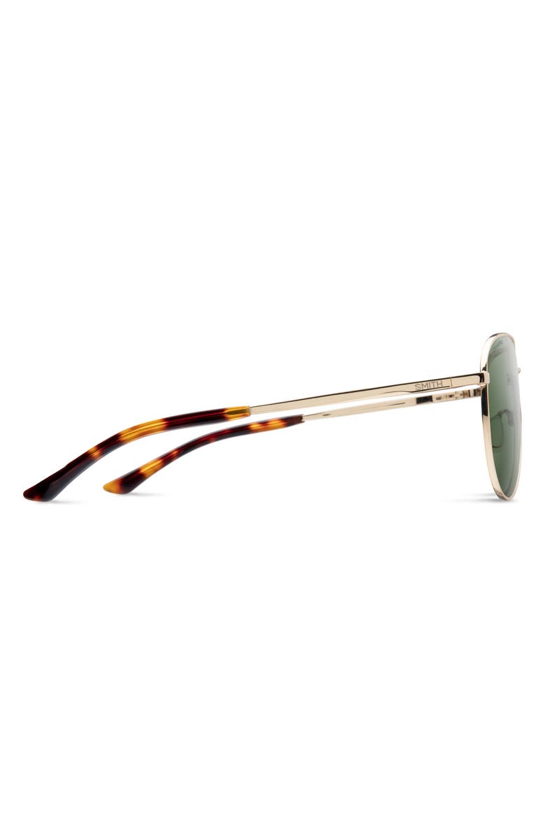 Smith Layback 60mm ChromaPop<sup>™</sup> Polarized Aviator Sunglasses, Alternate, color, 