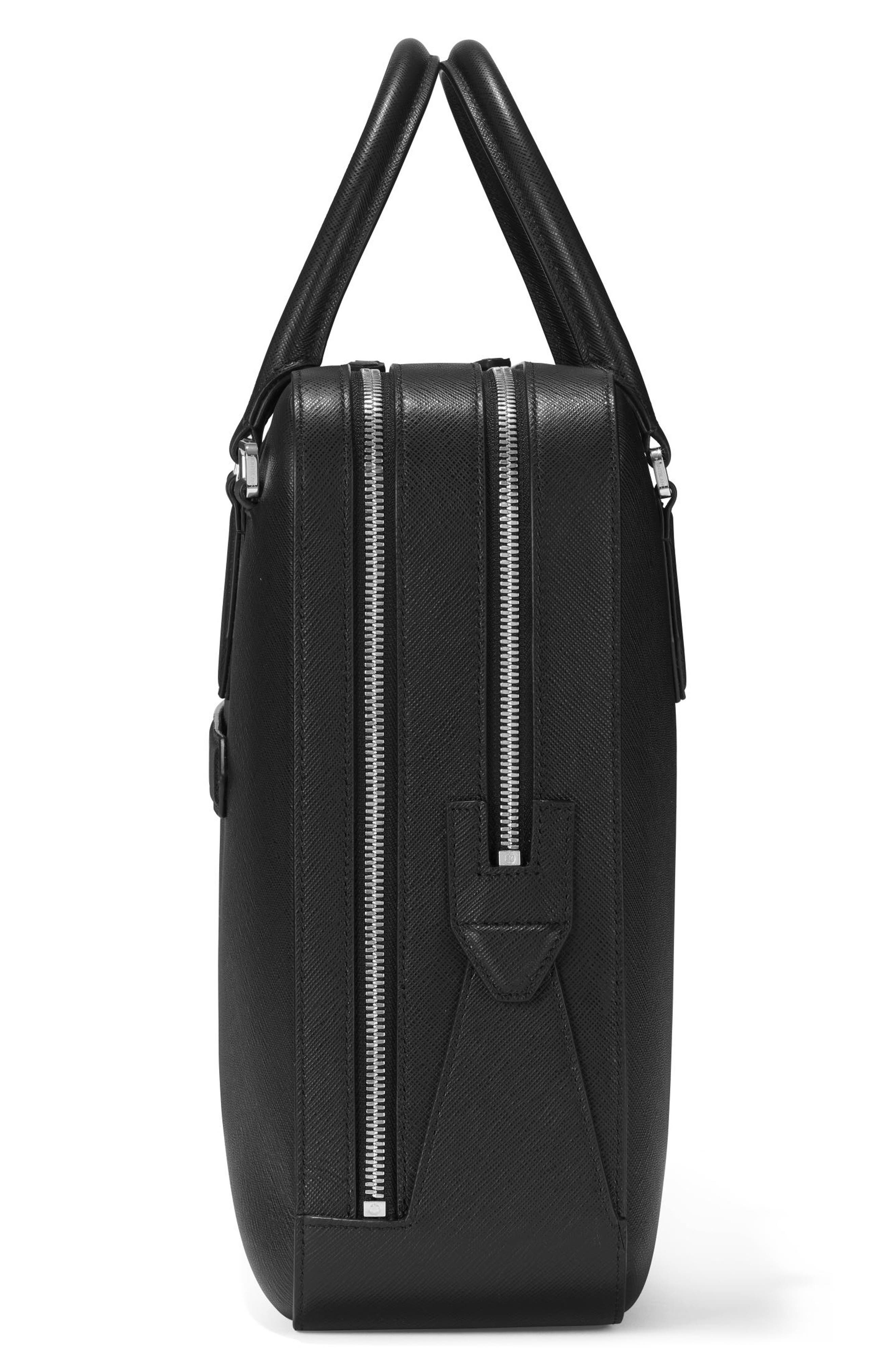 Montblanc Sartorial Large Document Case, Alternate, color, Black