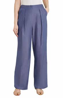Misook Pleated Wide Leg Pants