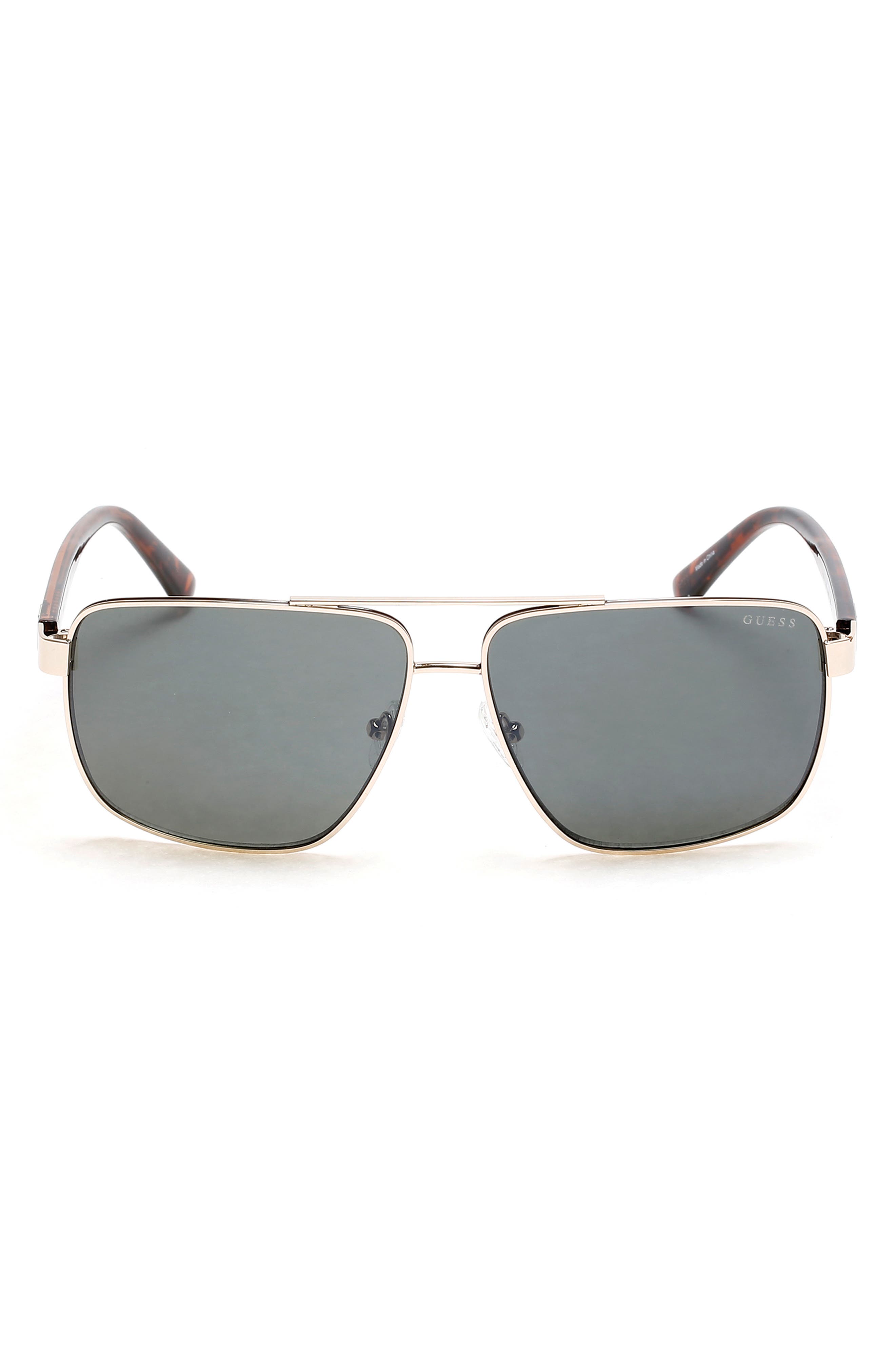 GUESS 61mm Rectangular Sunglasses