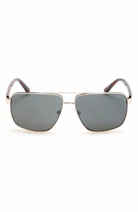 GUESS 61mm Rectangular Sunglasses