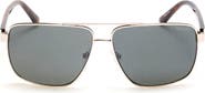 GUESS 61mm Rectangular Sunglasses