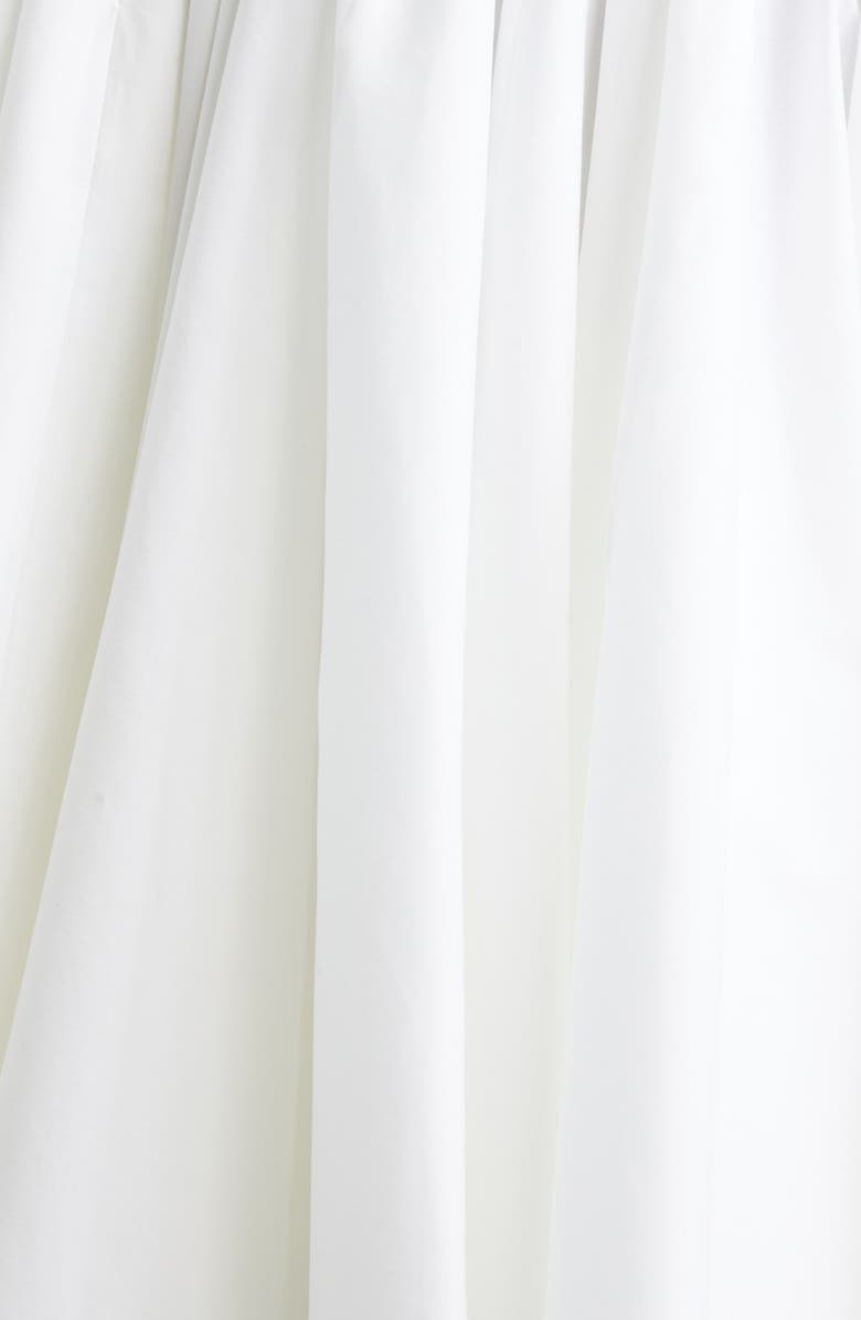 Jacquemus Le Jupon Asymmetric Midi Skirt, Alternate, color, White