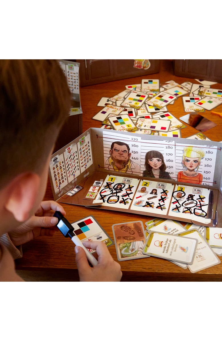HABA The Key Sabotage at Lucky Llama Land - Mystery Game for Kids Ages 8+, Detective Case Files Activity with Simultaneous Deduction, Alternate, color, Multi