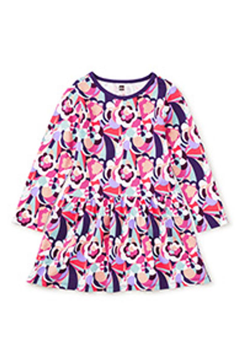 Long Sleeve Pocket Dress, Main, color, Bala Floral
