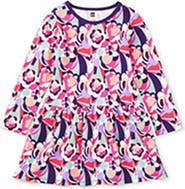 Tea Collection Long Sleeve Pocket Dress