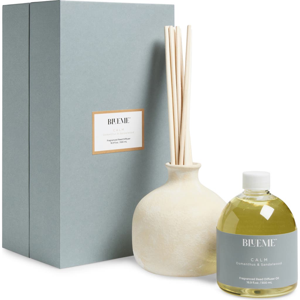 Blueme Calm Large Ceramic Reed Diffuser In Multi