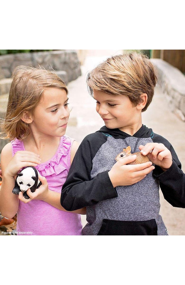 Safari Ltd. Eastern Cottontail Rabbit Baby Toy, Alternate, color, NO COLOR