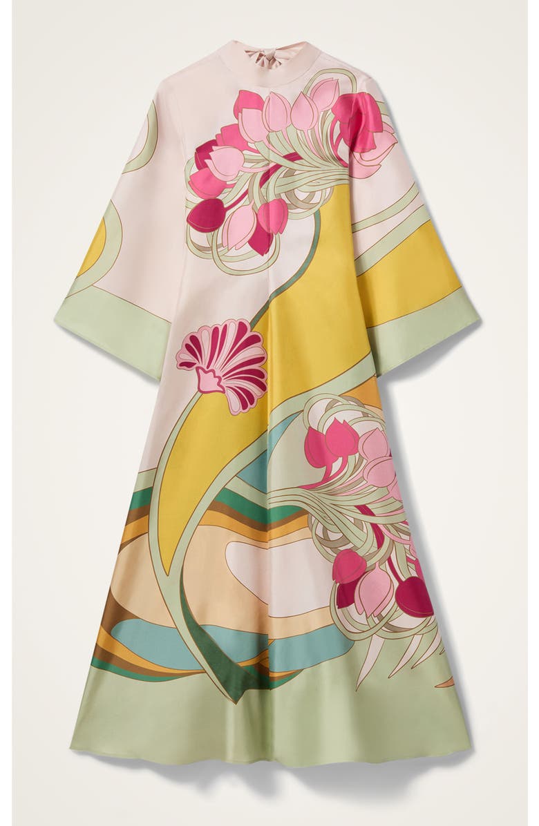 La DoubleJ Magnifico Dress Placée, Alternate, color, Tulip Placée Green