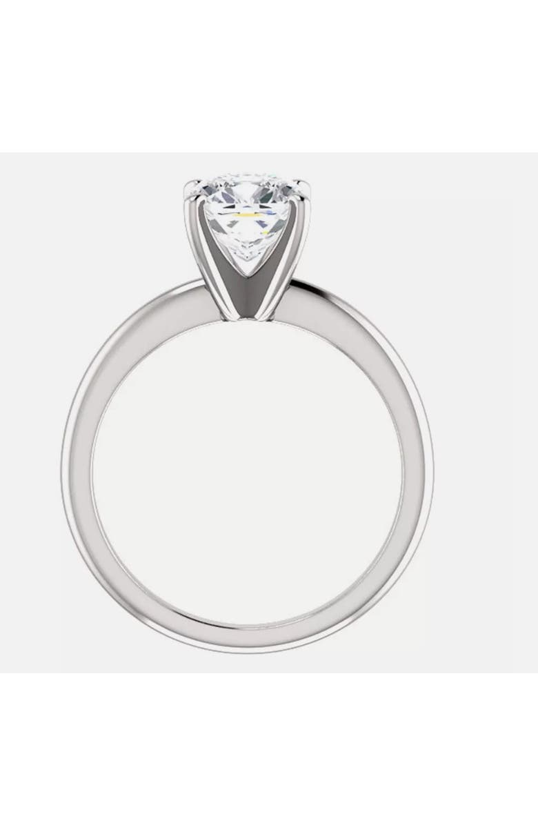 Bliss Diamond Certified 2Ct Cushion Solitaire Diamond Engagement Ring 14k Gold Lab Grown, Alternate, color,