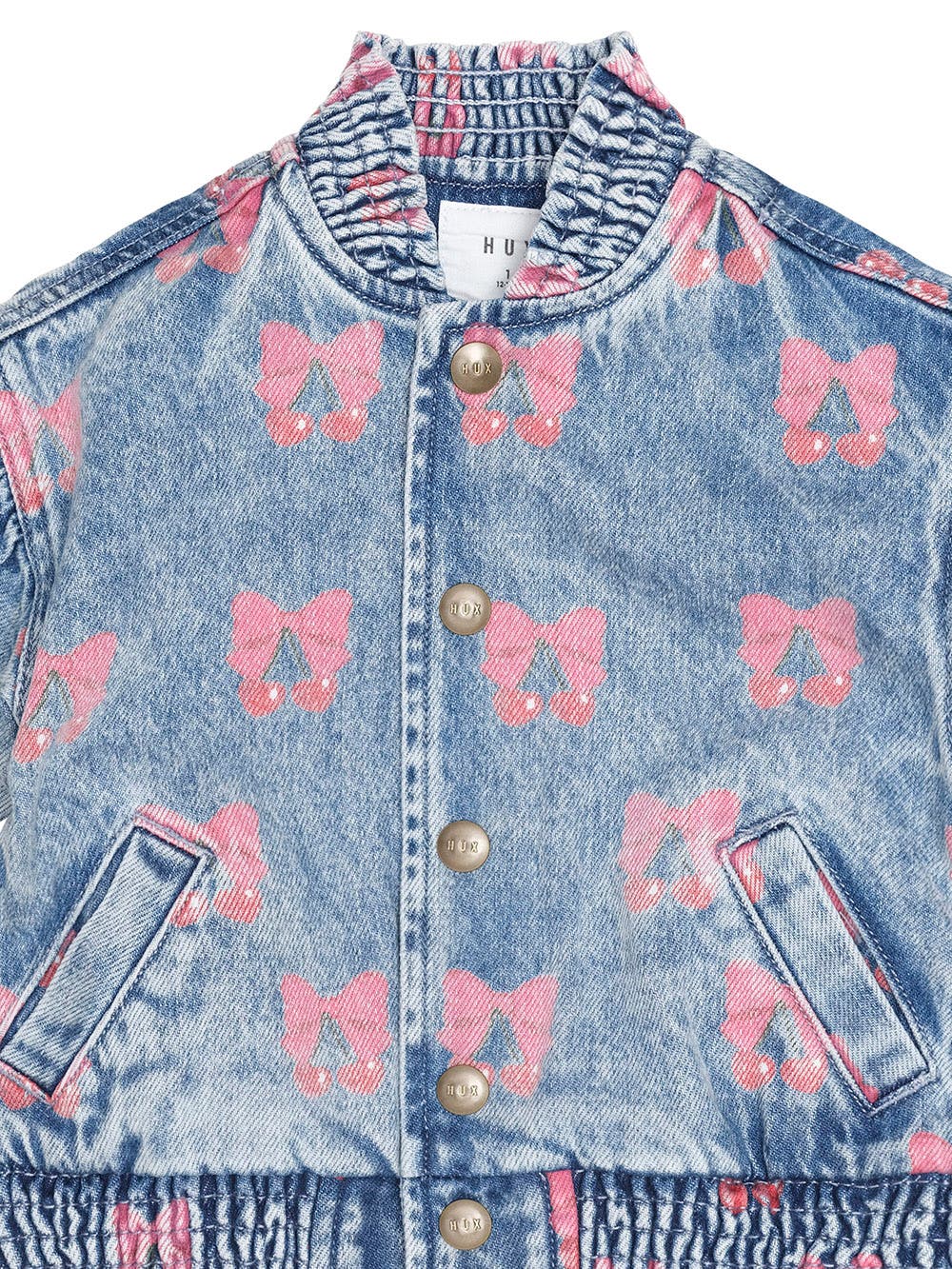 Huxbaby Dreamy Denim Cherry Jacket | Nordstrom