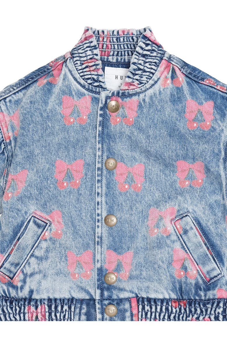 Dreamy Denim Cherry Jacket, Alternate, color, Multi Denim