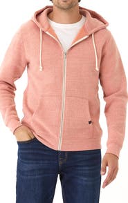 Threads 4 Thought Trim Fit Heathered Fleece Zip Hoodie