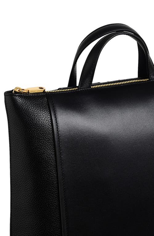 Radley Regents Row Medium Leather Backpack In Black