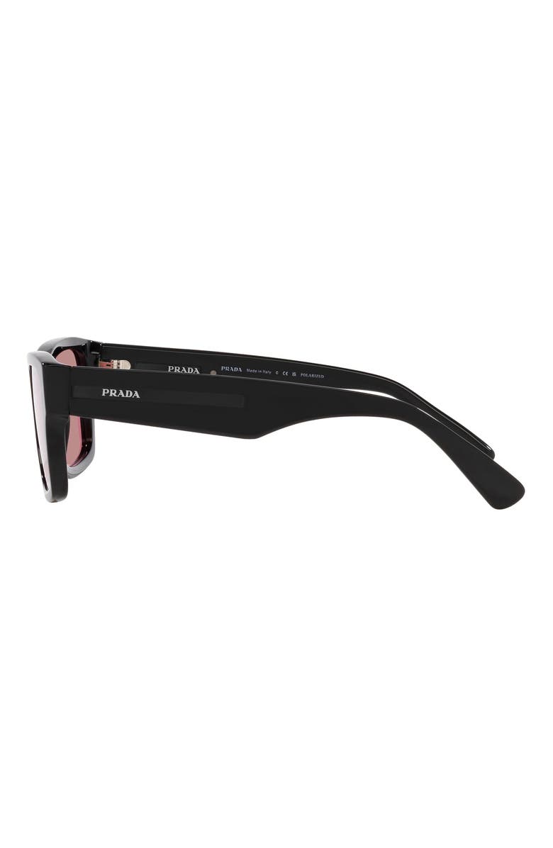 Prada 57mm Gradient Square Sunglasses, Alternate, color, 
