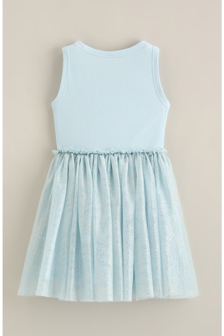 Kids' Mixed Media Tutu Dress, Alternate, color, BLUE DELICATE