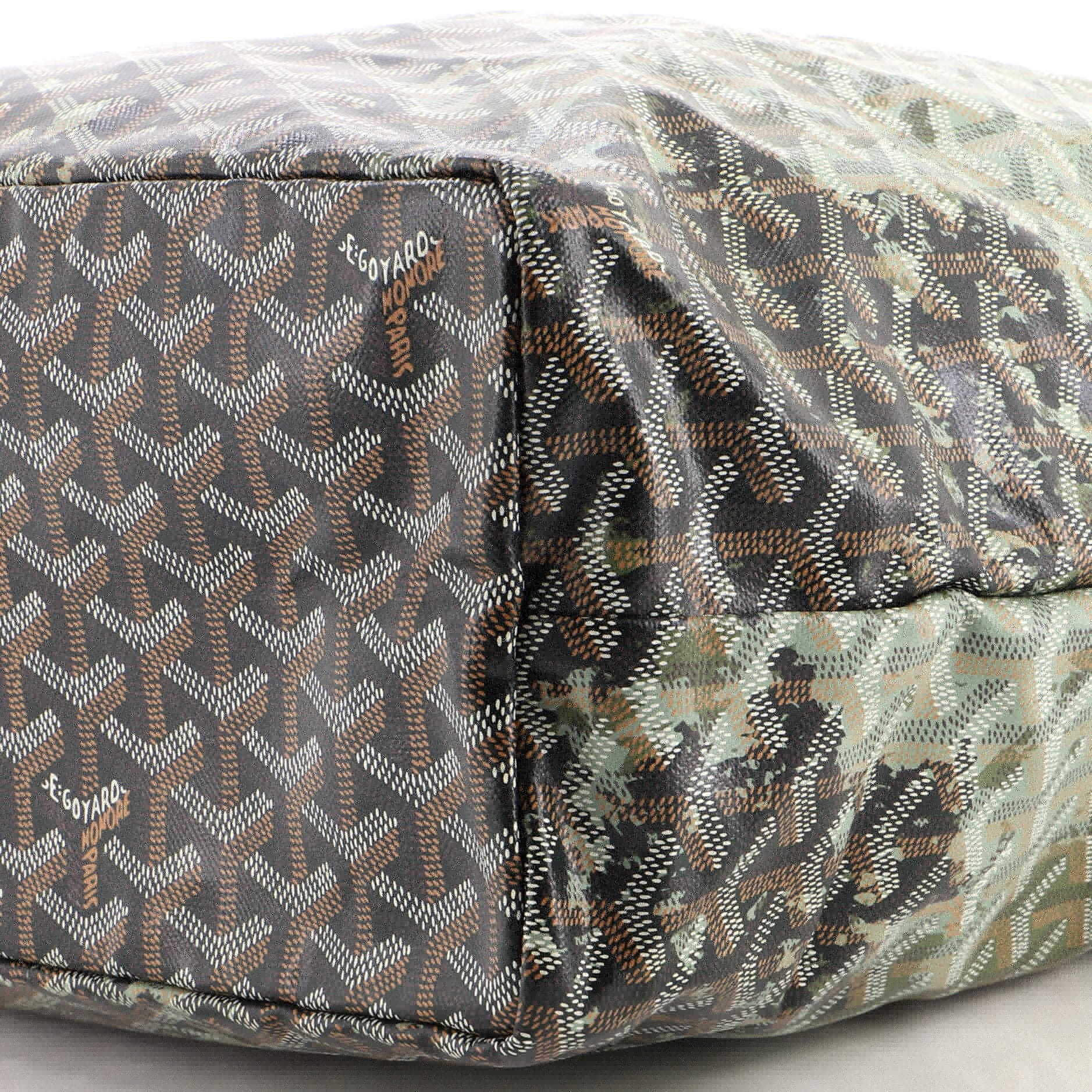 Saint Louis Tote Limited Edition Canopee Coated Canvas PM, Alternate, color, Green