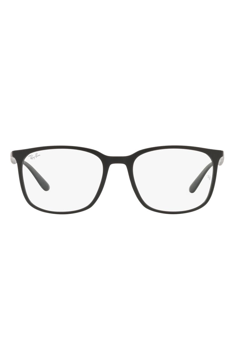 Ray-Ban 54mm Square Optical Glasses, Main, color, 