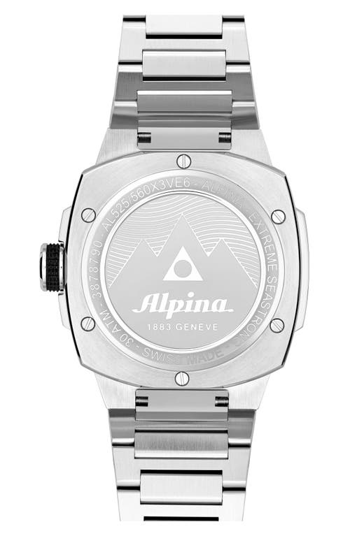 Alpina Seastrong Diver Extreme Automatic 40mm In Silverone