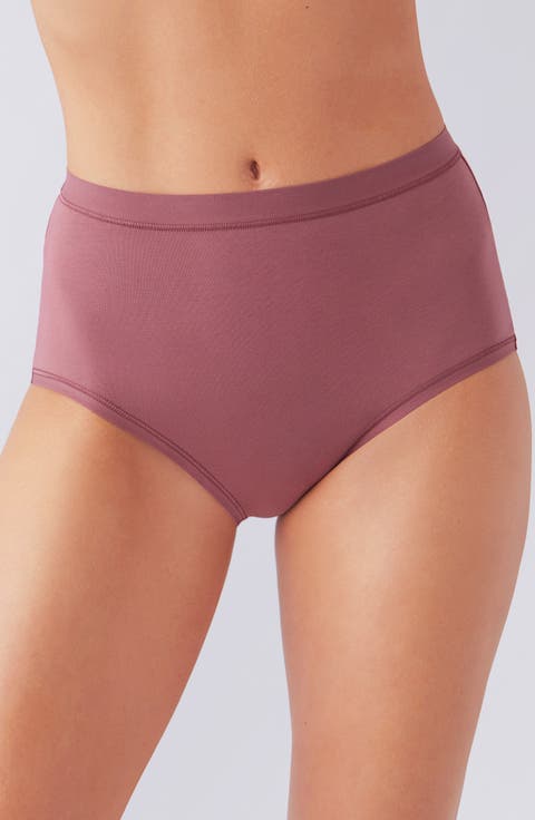 Understated Cotton Blend Briefs