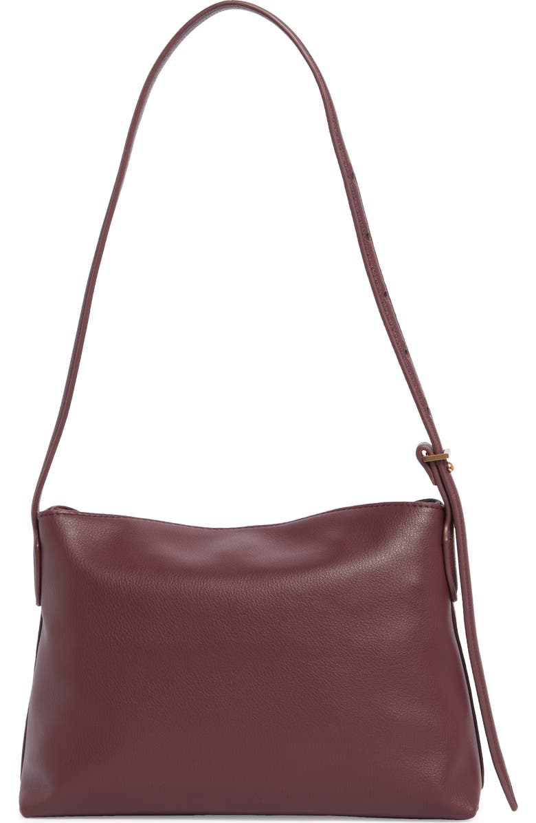 Sam Edelman Harlyn Small Shoulder Bag, Alternate, color, Dark Red