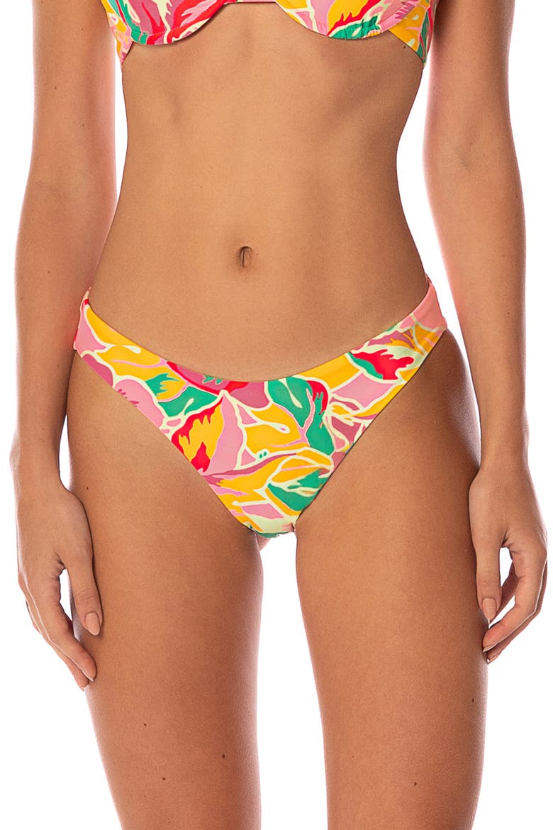 Dream Garden Sublimity Reversible Bikini Bottoms, Main, color, PINK