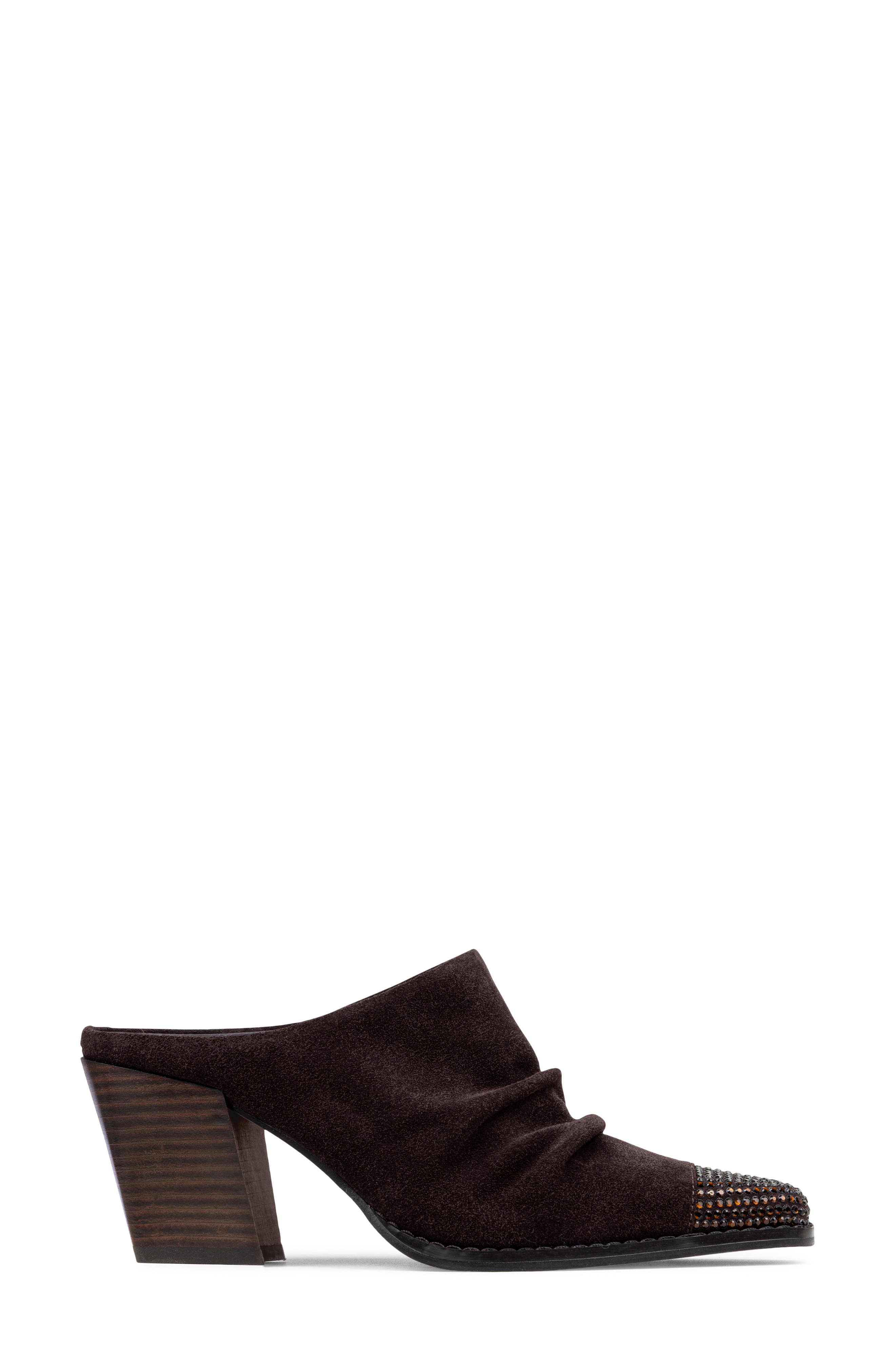 Donald Pliner Western Mule, Alternate, color, Dark Brown