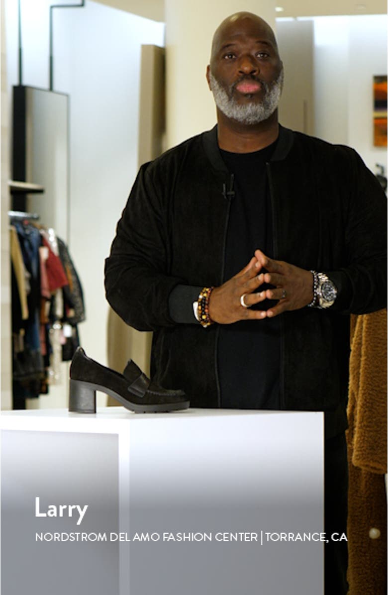 Steven Block Heel Penny Loafer, sales video thumbnail