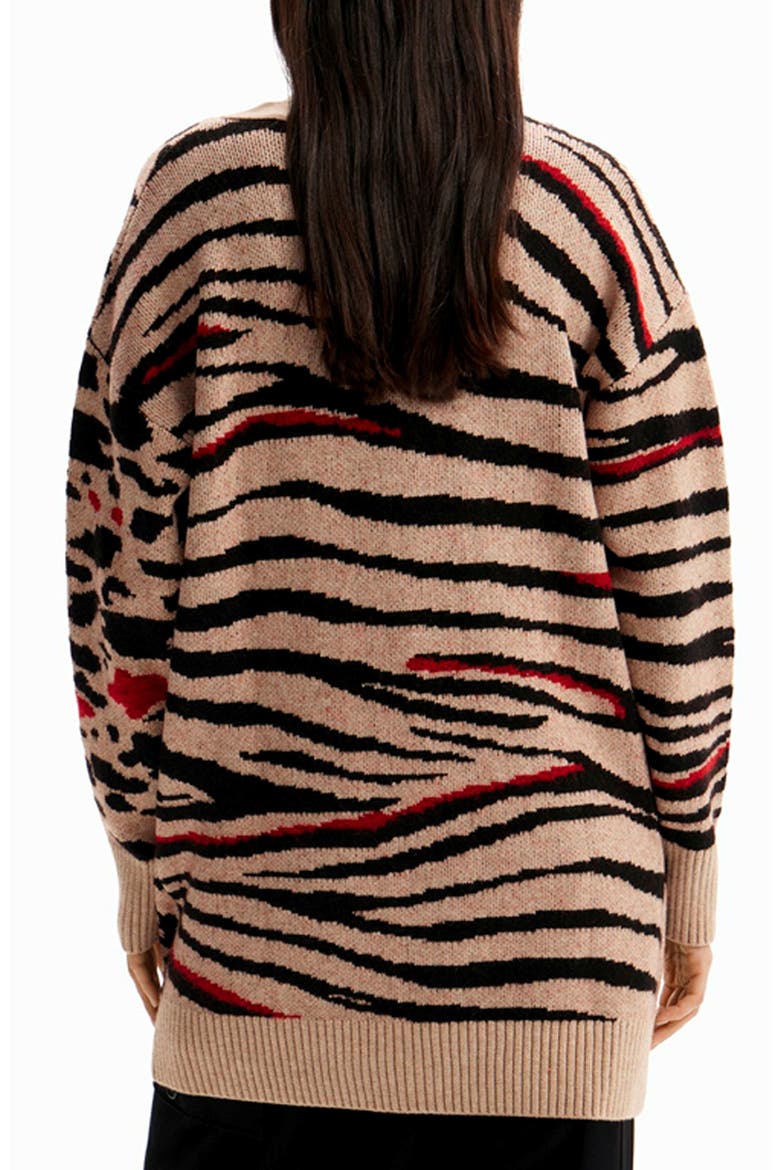 Marilyn Graphic Sweater, Alternate, color, WHITE