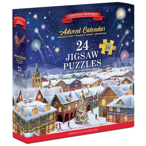 Eurographics Puzzle Advent Calendar Christmas Memories in Multicolored  product