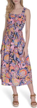 Eliza J Print Maxi Sundress