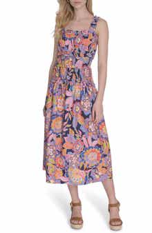 Eliza J Print Maxi Sundress