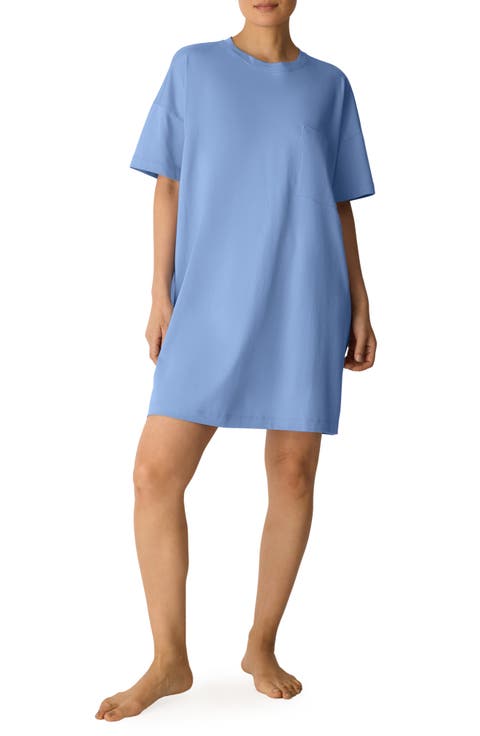 Crewneck Organic Cotton Sleep Shirt