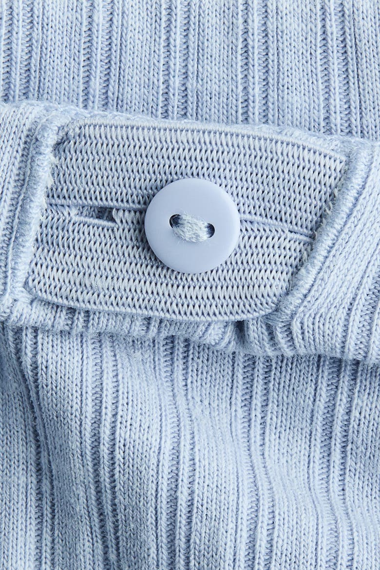 2-piece Ribbed Jersey Set, Alternate, color, Light blue
