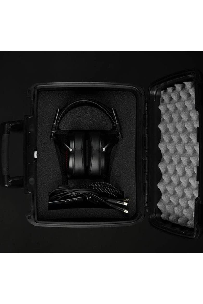 LCD-GX Audiophile Over-Ear Gaming Headset, Alternate, color, Red/Black