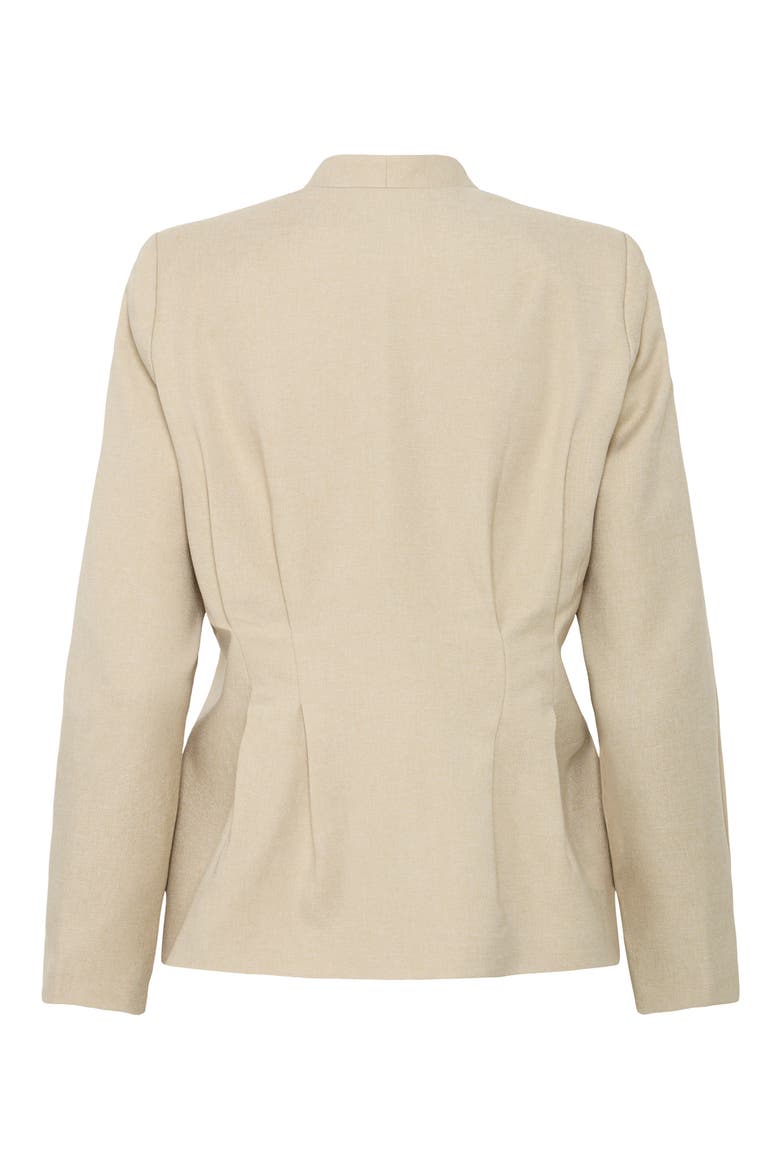 Ihgivana Button-Up Shirt, Alternate, color, EUCALYPTUS MELANGE
