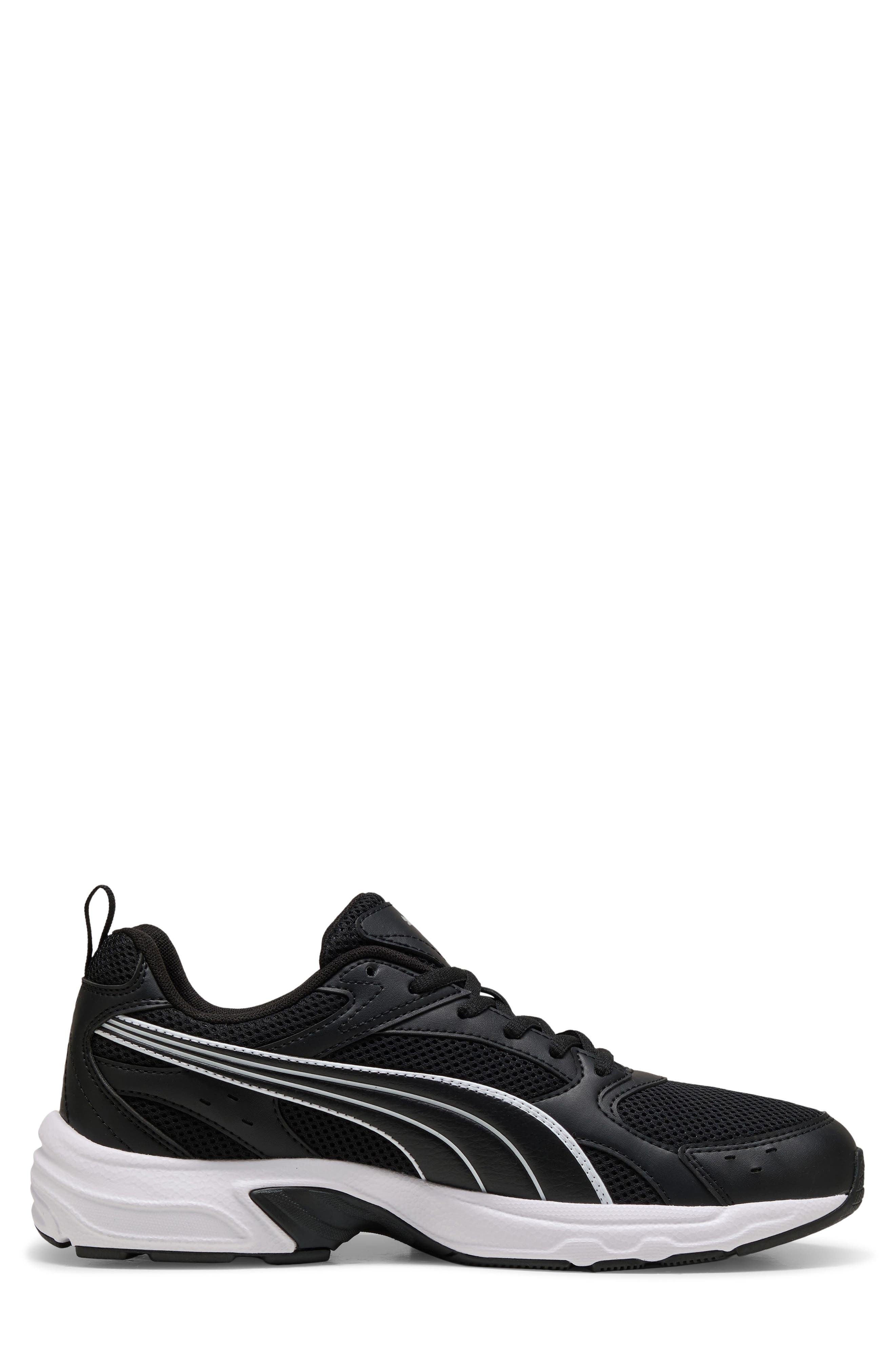 Milenio Tech LT Vibes Running Shoe, Alternate, color, PUMA BLACK/ PUMA WHITE