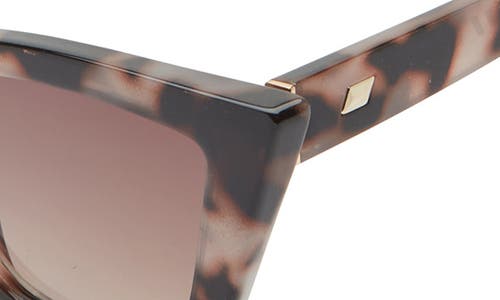 Le Specs Velodrome 54mm Gradient Cat Eye Sunglasses In Neutral