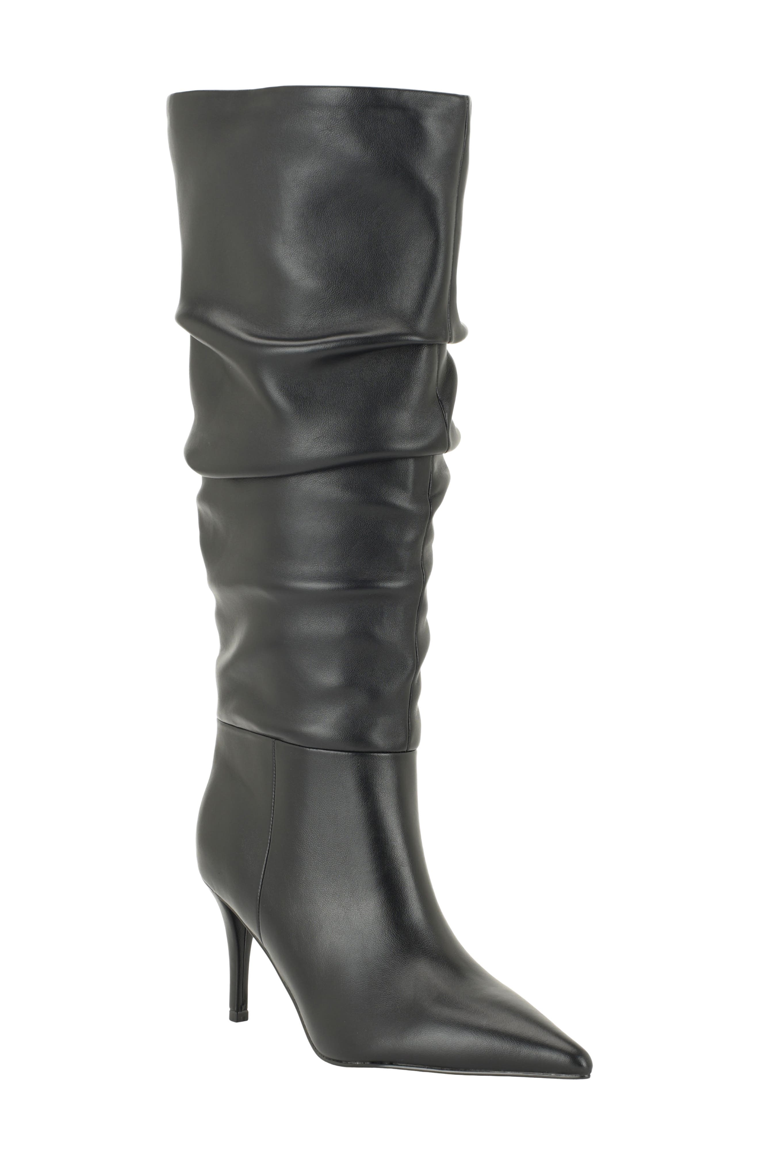 Canteen Over the Knee Boot, Main, color, BLACK