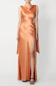 SAU LEE Priscilla Satin Gown