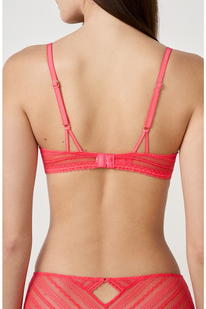 Aura N°4 Classique Underwire Bra, Alternate, color, CORAL