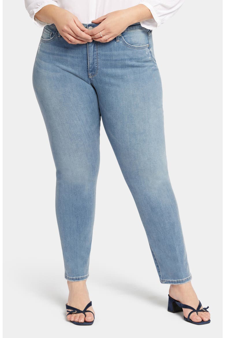 Le Silhouette Sheri Seamless Slim Jeans, Main, color, ANGEL