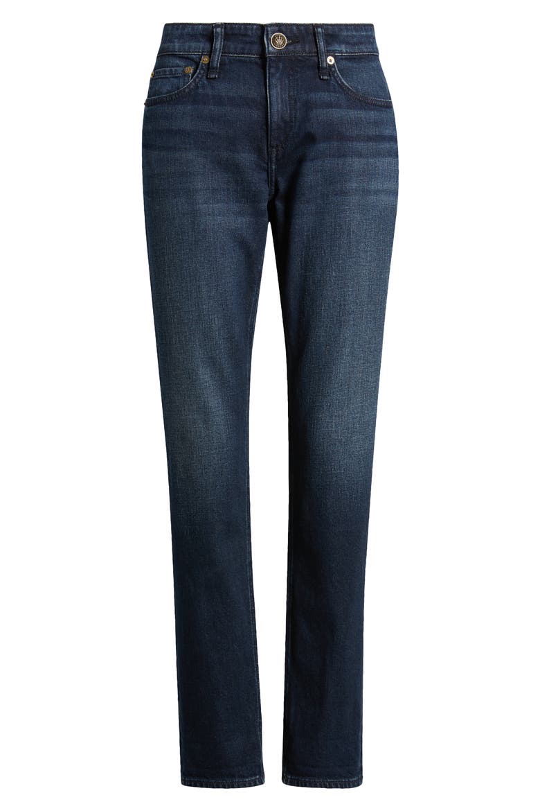 Dre Low Rise Slim Boyfriend Jeans, Alternate, color, SIENNA